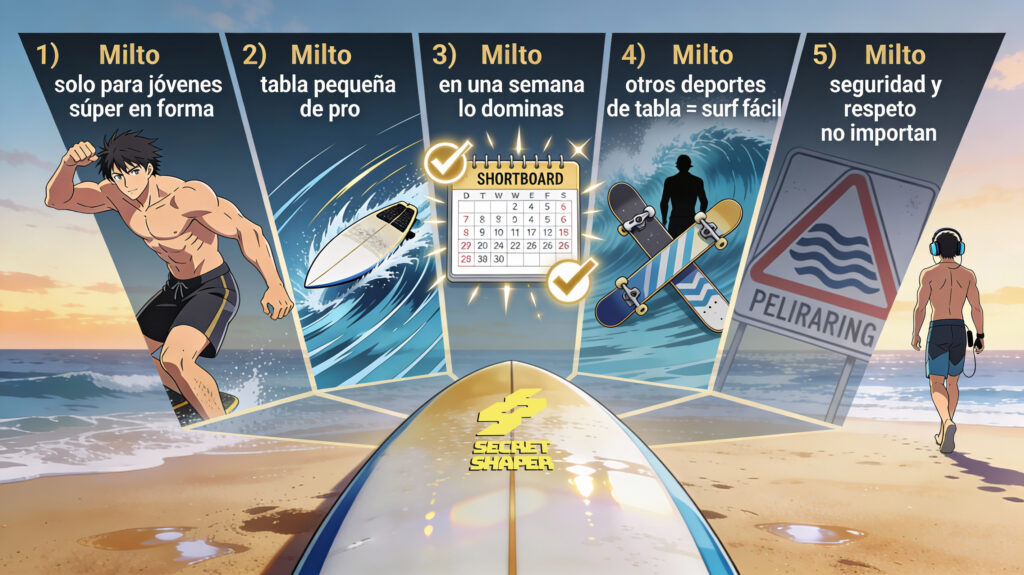 Verdad y mentiras del surf