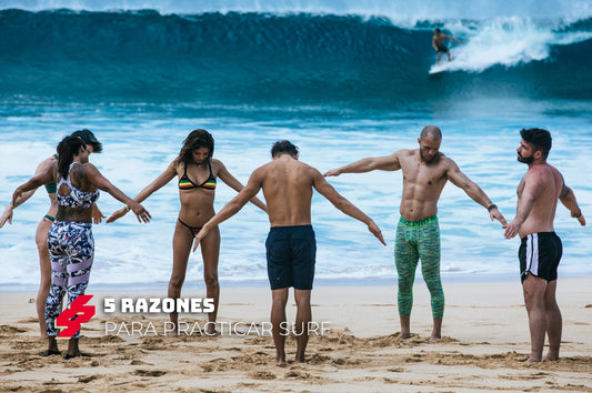 5 razones para practicar surf