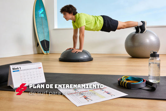 Plan de entrenamiento 4 semanas para surfistas principiantes