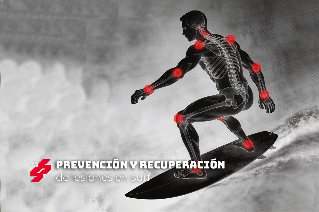 Prevención y recuperación de lesiones en surf