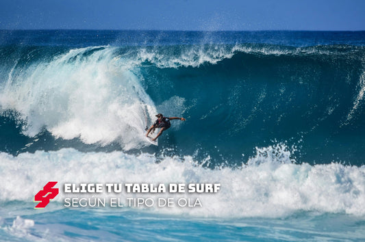 Cómo influyen las condiciones del mar en la elección de tu tabla de surf