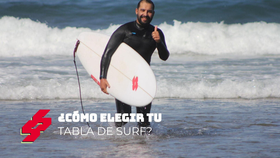 ¿Qué tabla de surf elegir según peso y altura?